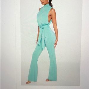 High neck jumpsuit